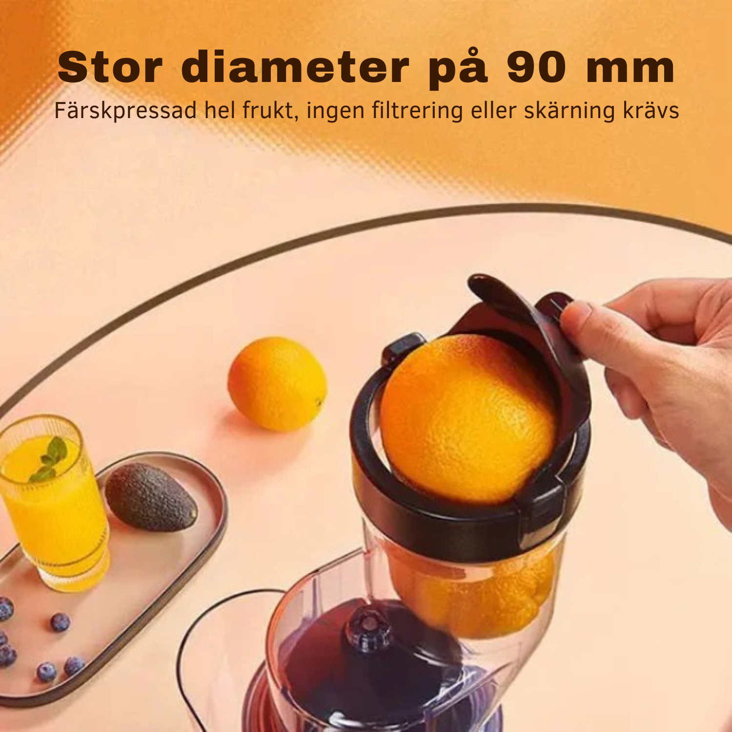 SqueezeGo™ Automatisk juicepress