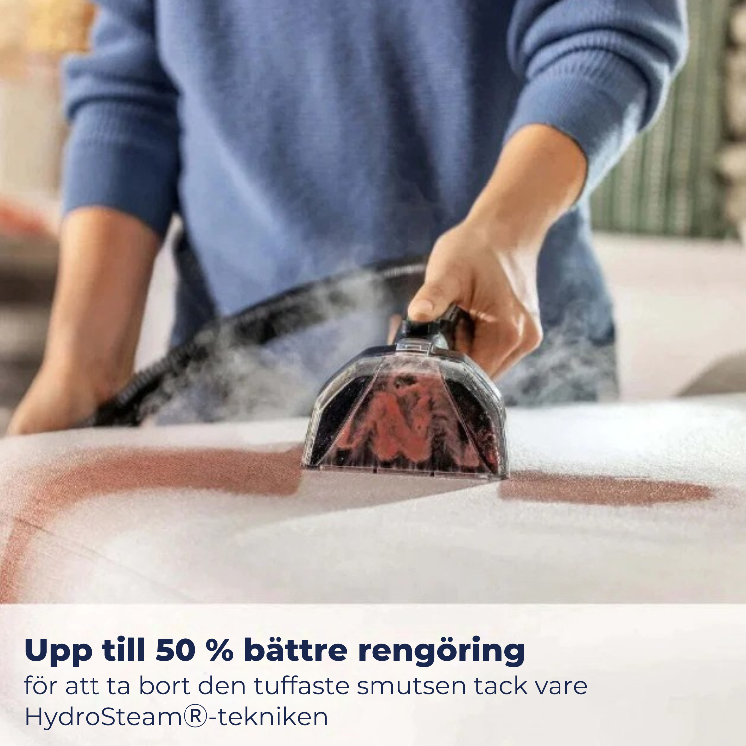CleanJet™ Bärbar Mattoch Klädselrengörare